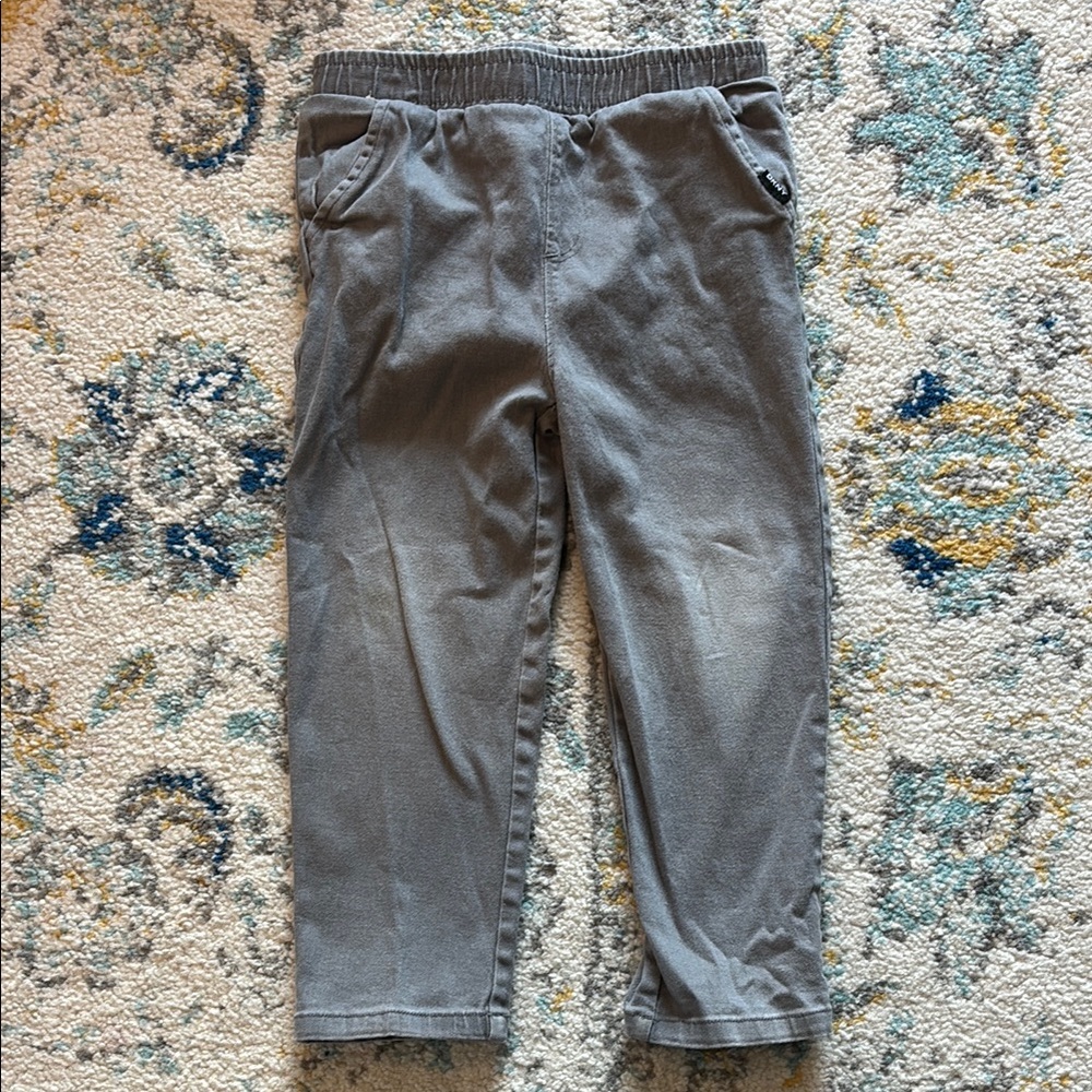 Dkny Gray Relaxed Fit Pants